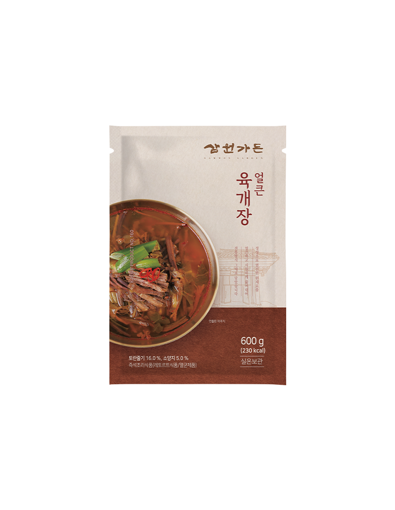 [삼원가든]얼큰 육개장 600g