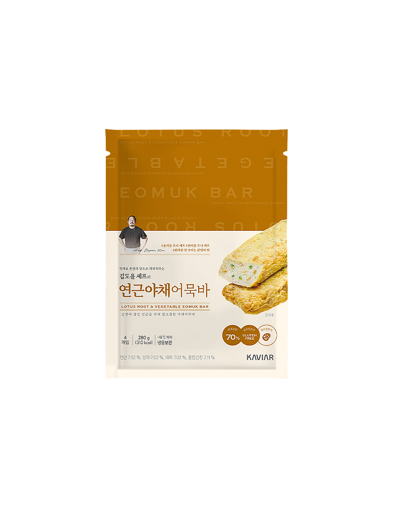 [김도윤셰프]연근야채어묵바 280g