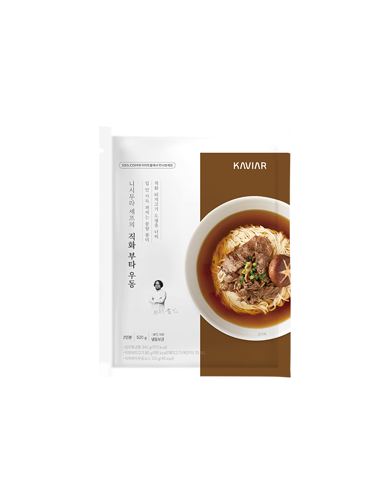 [니시무라셰프]직화 부타 우동 520g